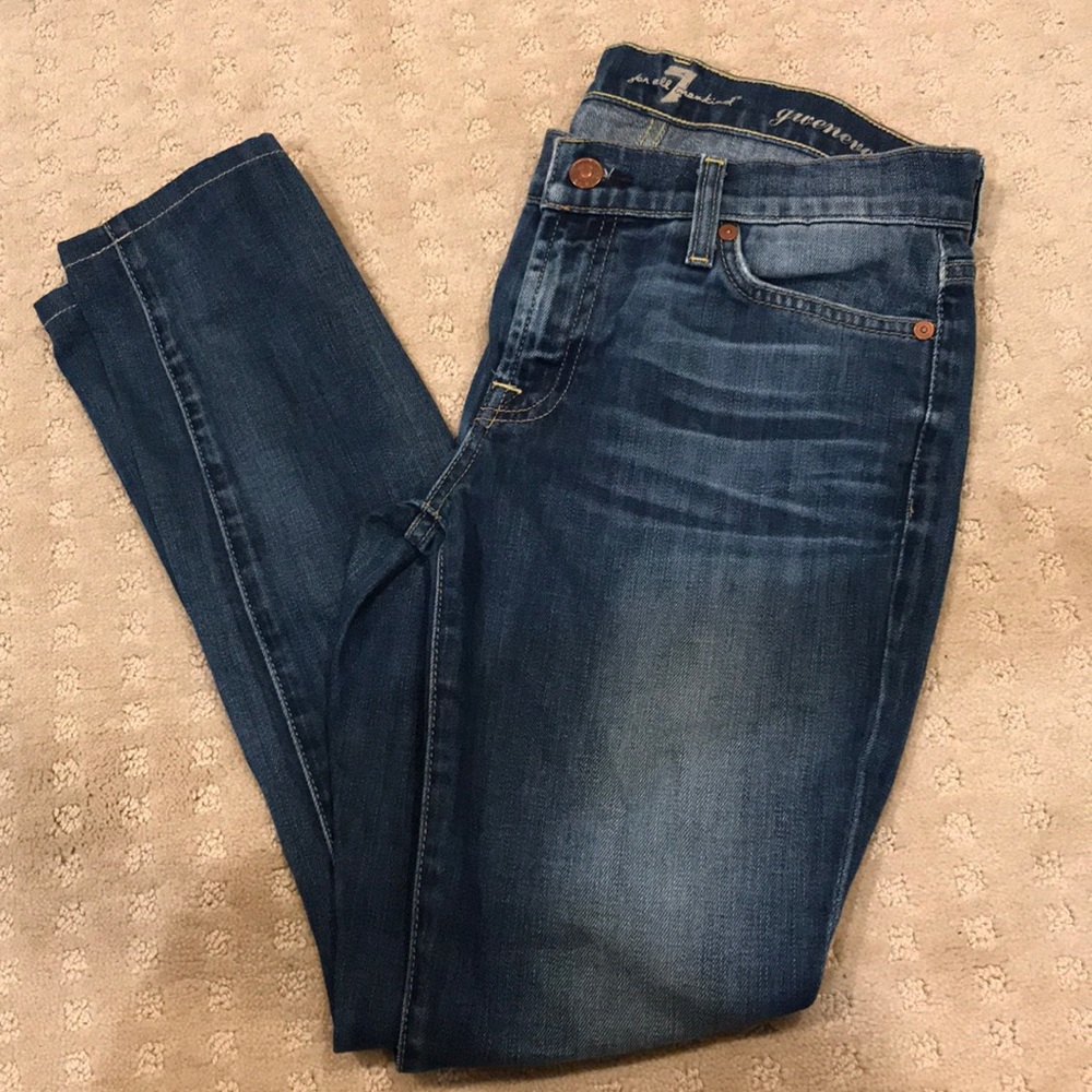 7 for all mankind Gwenevere skinny jeans